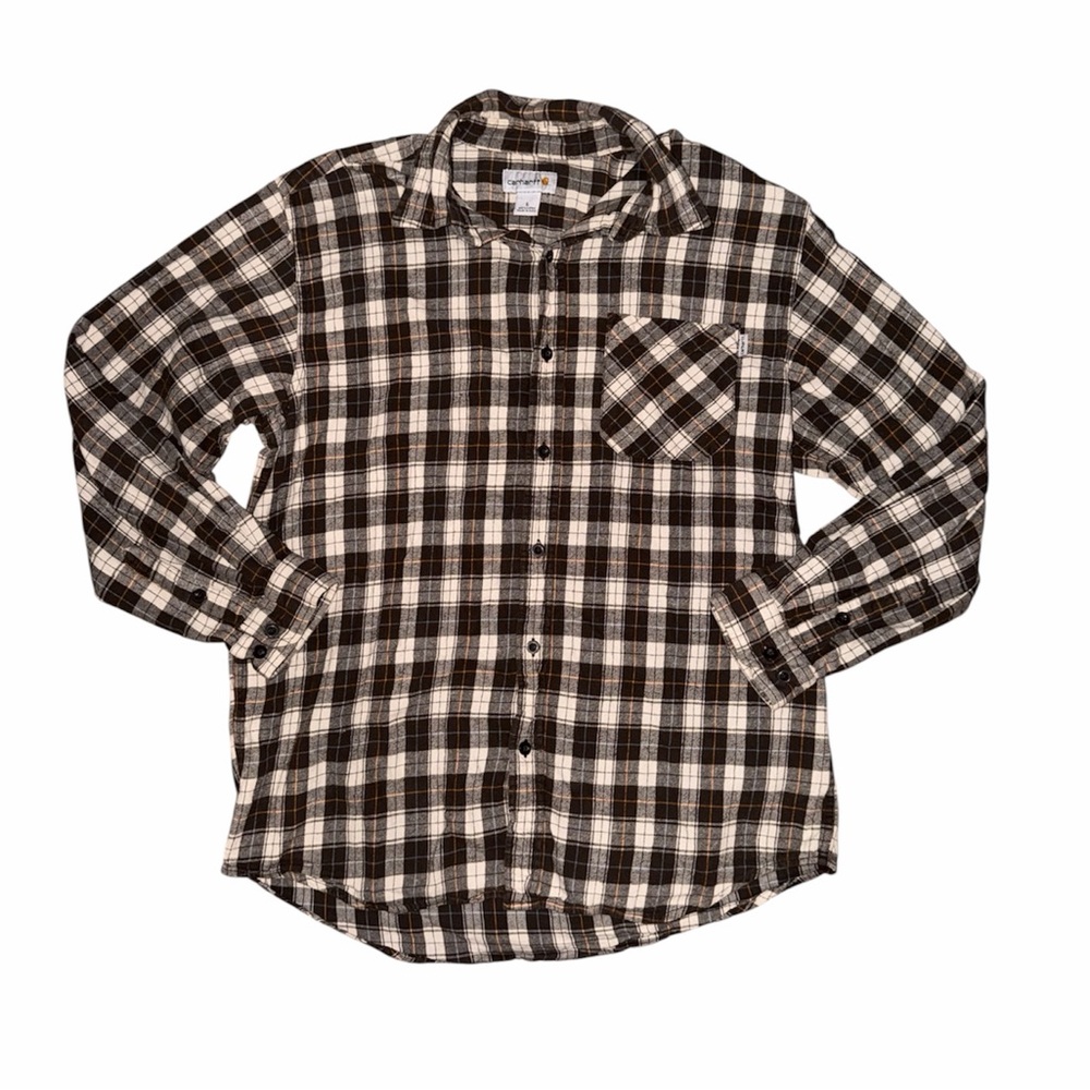 Carhartt plaid long sleeve top
